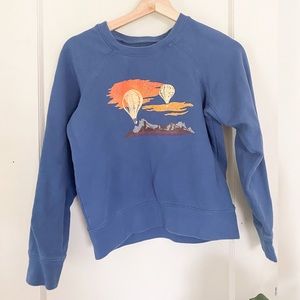 Madewell hot air balloon sweatshirt